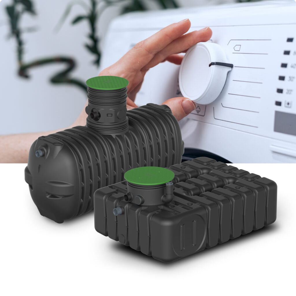 Wassertank für die  Haus- und Gartenbewässerung